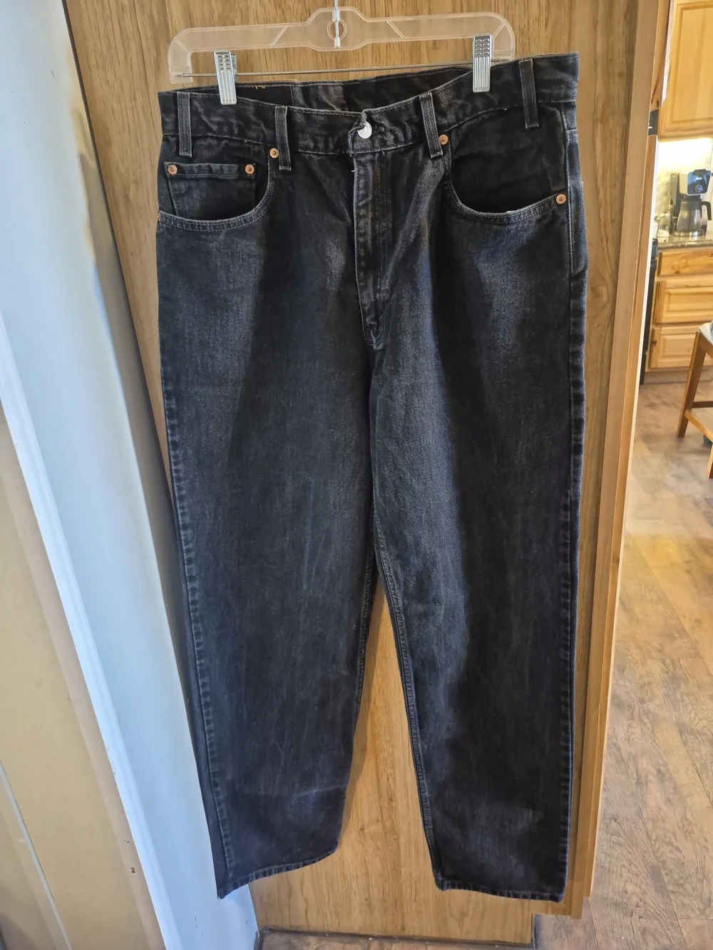 Levi's® Men's Black Straight-Leg Jeans